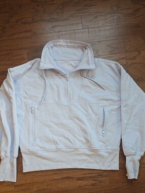 Old Navy Light Blue Active Fleece Pullover